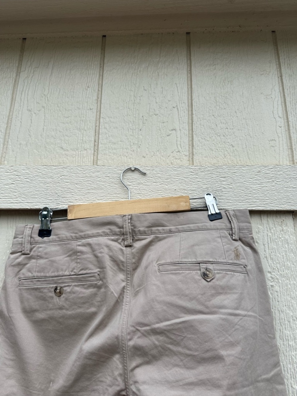 Polo Ralph Lauren Mens Stretch Slim Fit Chino Pants Size 32x32 Khaki/Beige - Picture 7 of 10